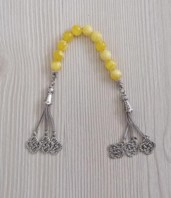 SIKMA KEHRİBAR TESBİH PÜSKÜLLÜ TESBİH ZAZA TESBİH NO 3232 - 2