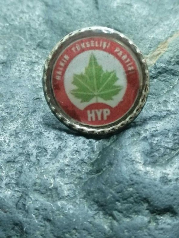 HALKIN YÜKSELİŞİ PARTİSİ ROZETİ