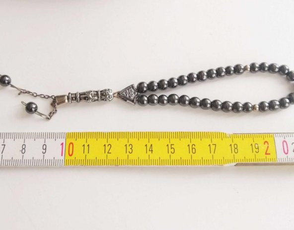 Metal Püsküllü Tespih HEDİYE PAKETİNDE GÖNDERİLECEK - 2