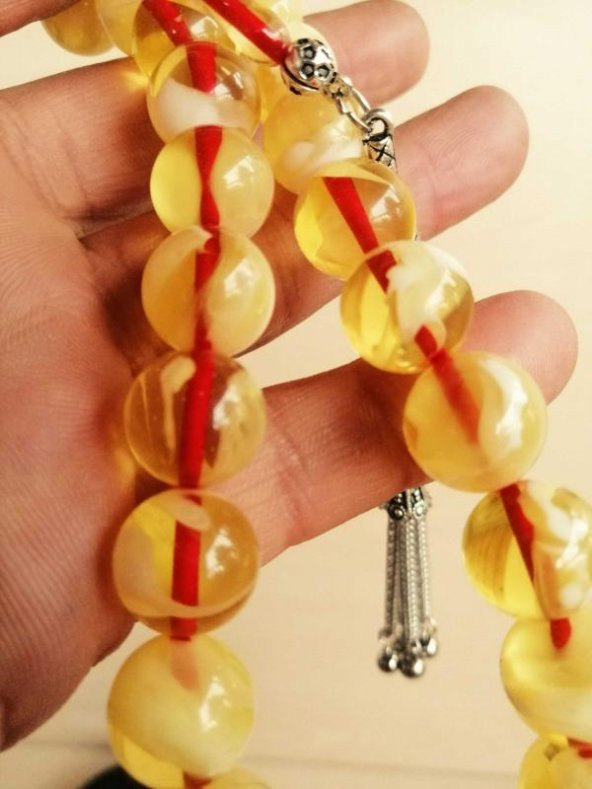 SIKMA KEHRİBAR TESBİH HEDİYE PAKETİNDE GÖNDERİLECEKTİR - 3