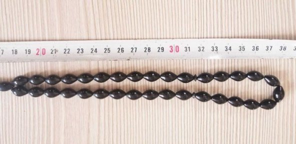 SİYAH SIKMA KEHRİBAR TESBİH HEDİYE PAKETİNDE GÖNDERİLECEKTİR - 3