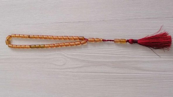 OSMANLI BENZETME SIKMA KEHRİBAR TESBİH HEDİYE PAKETİNDE GÖNDERİLECEKTİR NO 434 - 4