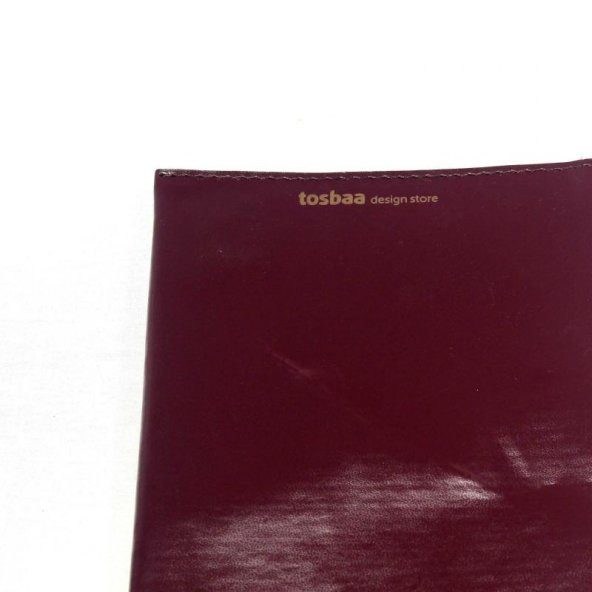 Tosbaa Design Bordo Renkli Çanta - Tek Gözlü Kadın Çantası - Resim 4