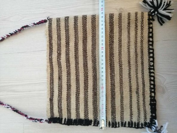 VİNTAGE EL DOKUMA KİLİM ÇANTA YÖRESEL ÇANTA OMUZ ÇANTASI - Resim 2