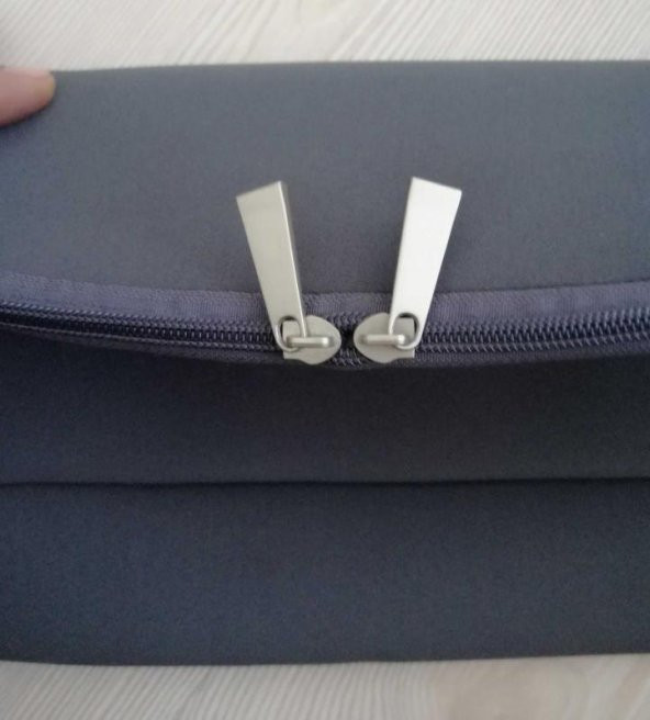 SÜNGER KUMAŞ BİLGİSAYAR ÇANTASI LAPTOP KILIFI - Resim 2