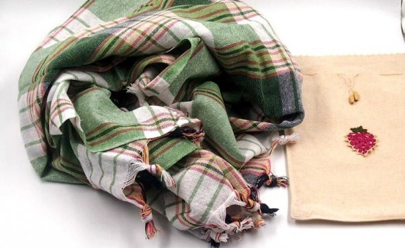 Sanat Taciri- Eskilerden Paketinde Peştamal -Çeyizlik - Havlu - Dokuma Havlu ürün görseli 1