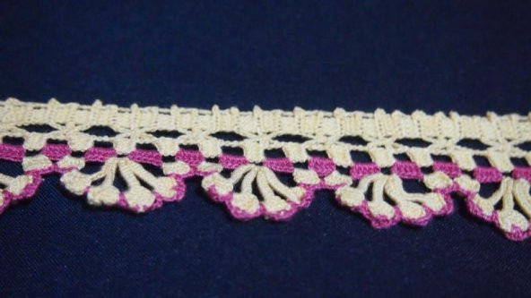 Sanat Taciri- Eskilerde El işi Dantel Havlu Kenarı - Otantik - Çeyizlik- Lot 23 - Resim 2