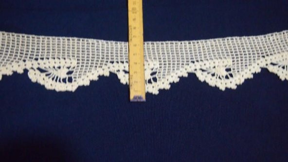 Sanat Taciri- Eskilerde El işi Dantel Havlu Kenarı - Otantik - Çeyizlik- Lot 20 - 4