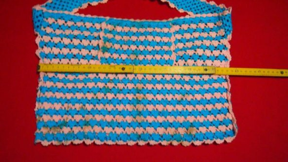 Sanat Taciri- Eskilerde El işi Mandal Torbası Otantik - Çeyizlik - 3