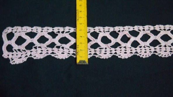 Sanat Taciri- Eskilerde El işi Dantel Havlu Kenarı - Otantik - Çeyizlik- Lot 18 - Resim 2