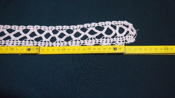 Sanat Taciri- Eskilerde El işi Dantel Havlu Kenarı - Otantik - Çeyizlik- Lot 18 - Resim 3