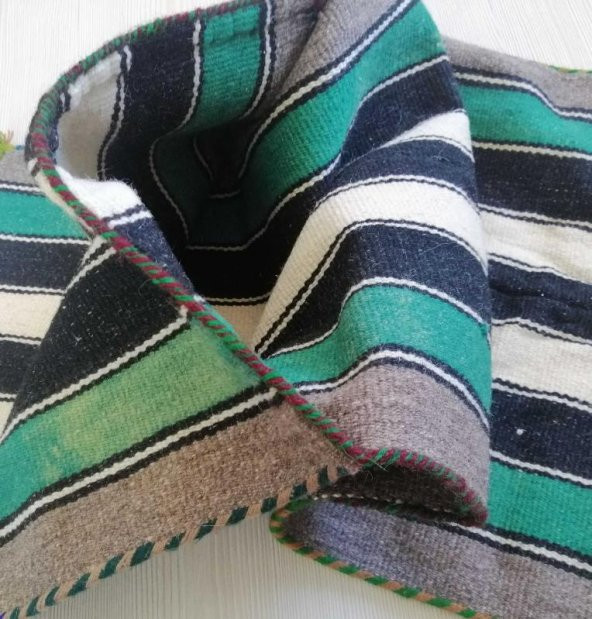 EL DOKUMA HEYBE KOYUN VE KEÇİ YÜNÜNDEN YAPILMA HEYBE NO 98 - 3