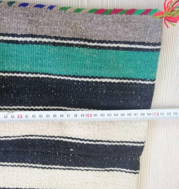 EL DOKUMA HEYBE KOYUN VE KEÇİ YÜNÜNDEN YAPILMA HEYBE NO 98 - 4