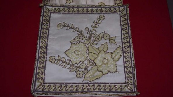 Sanat Taciri- Eskilerde Kırlent - Yastık kılıfı - Otantik - Çeyizlik