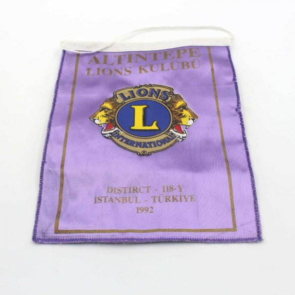 Eskilerden Altıntepe Lions Kulübü Bayrağı  İmzalı Lions Bayrak ürün görseli 1