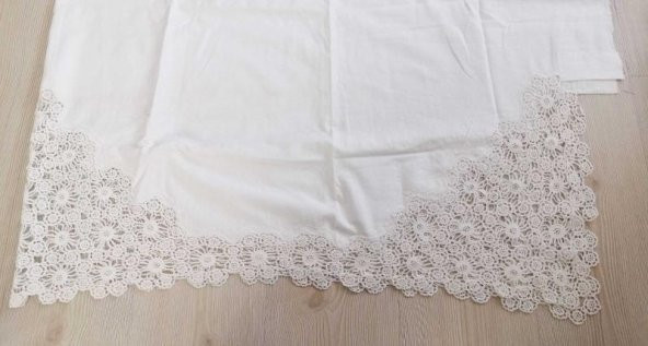 87X194CM VİNTAGE YATAK KENARI SANDIK LEKELİ - 2