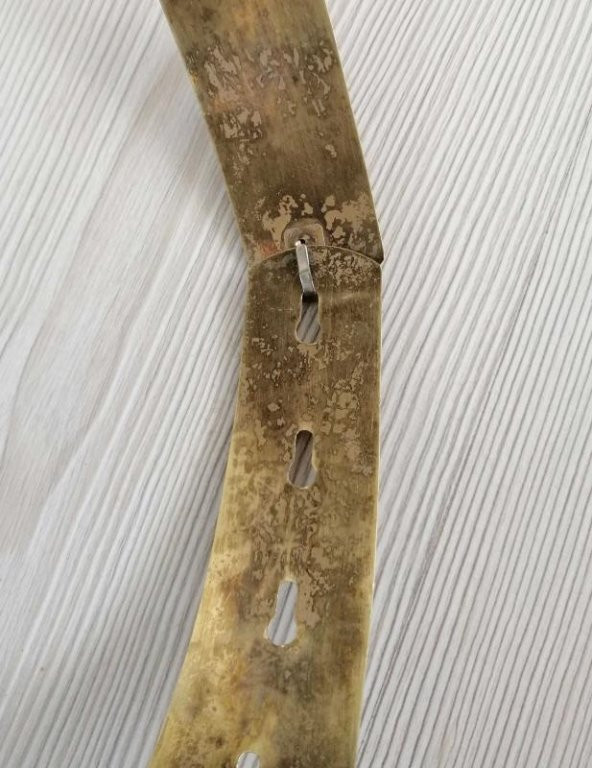 Antika Pirinç Kemer Gelin Kemeri Pirinç Çocuk Kemeri - 3