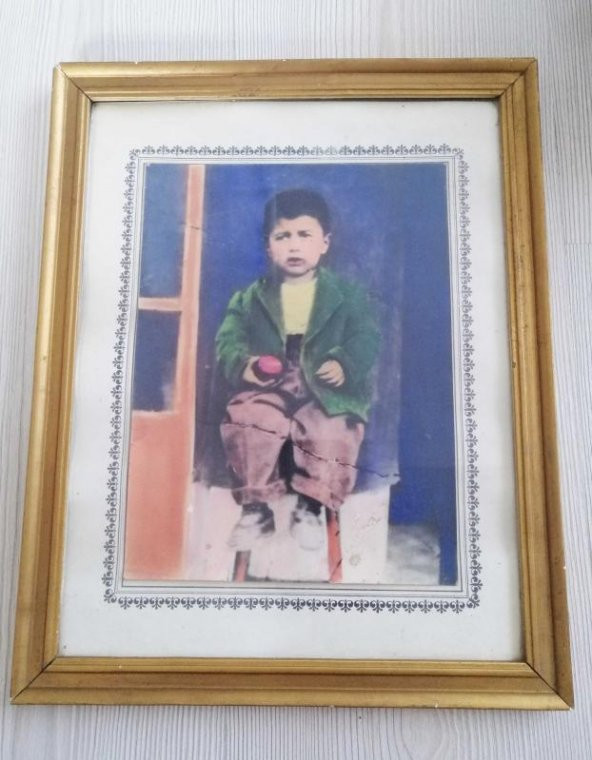 VİNTAGE FOTOĞRAF ÇERÇEVESİ AHŞAP ÇERÇEVE - 2