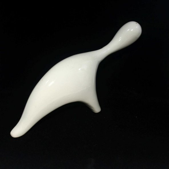 Sanat Taciri - Beyaz Porselen Dinazor Dino Biblo - 4
