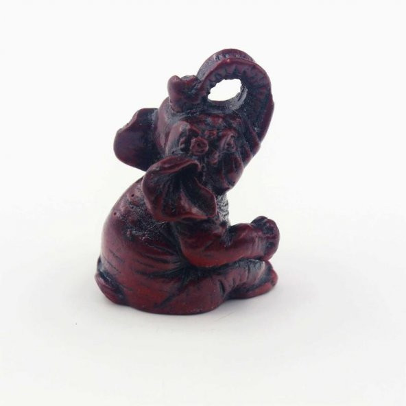 Bordo Renkli Fil Biblosu - 2