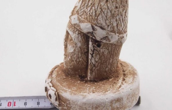 Sanat Taciri - El Yapımı Alçı Biblo  Sanatsal Küçük Heykel - 4