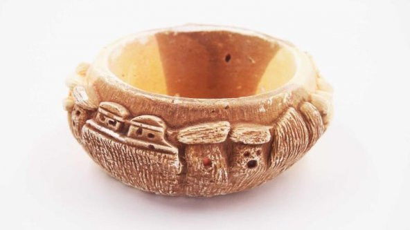 Sanat Taciri- Alçı Şekerlik - Kapadokya - Peri Bacaları - Kalemlik - Kutu 15 ürün görseli 1