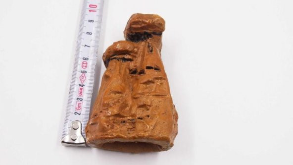 Akvaryum Malzemesi El Yapımı Çamurdan Peri Bacaları Biblo - 4