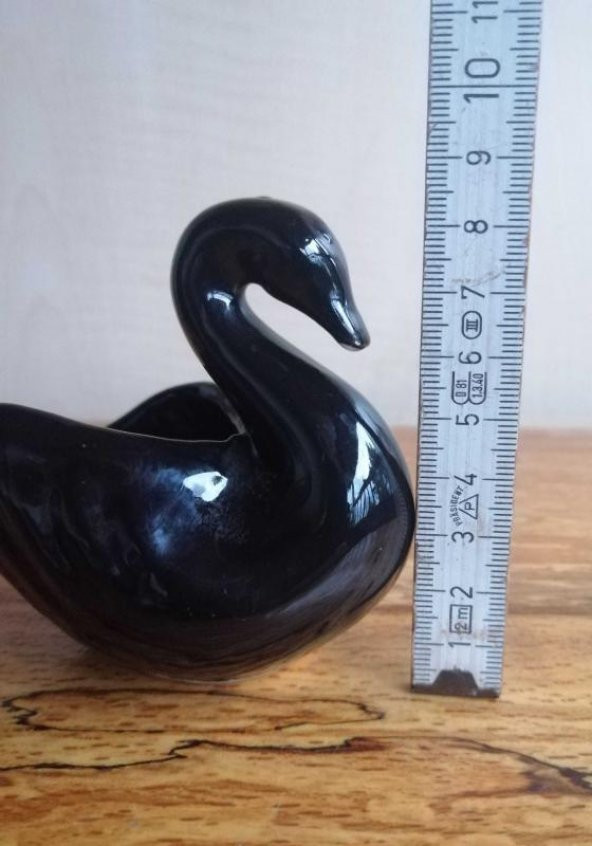 2 PARÇA PORSELEN OBJE PORSELEN KUĞU PORSELEN ESKİŞEHİR TEMALI TABAK - Resim 4