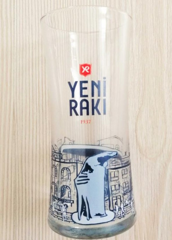 YENİ RAKI BARDAĞI ŞEHİR SERİSİNDEN BEŞİKTAŞ ÇARŞI RAKI BARDAĞI 1 ADET ürün görseli 1