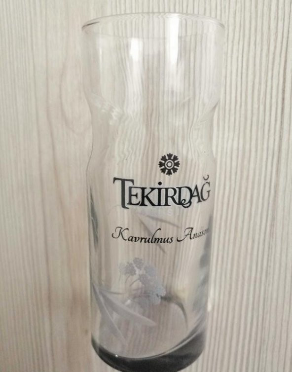 TEKİRDAĞ RAKI BARDAĞI ANASON DESENLİ RAKI BARDAĞI 1 ADET - 1