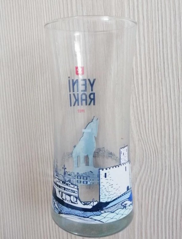 YENİ RAKI BARDAĞI ŞEHİR SERİSİNDEN ÇANAKKALE TRUVA SERİSİ RAKI BARDAĞI 1 ADET - 2