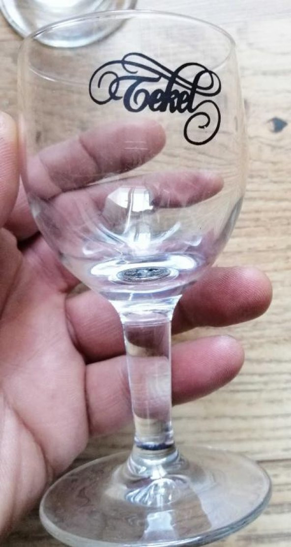 VİNTAGE TEKEL LİKÖR BARDAĞI 1 ADET - 1