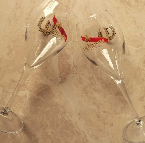 G.H.MUMM ŞAMPANYA KADEHİ BARDAĞI 1 ADET