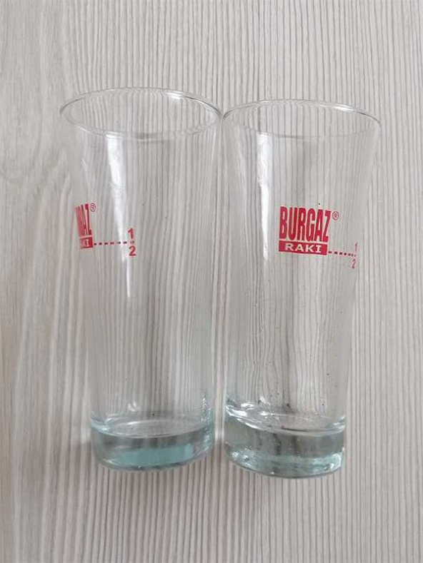 BURGAZ RAKI BARDAĞI İNCE CAM KÜÇÜK BOY RAKI KADEHİ 1 ADET - 1