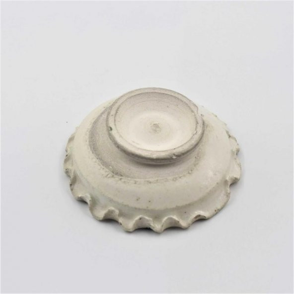 Antika El İşi KÜTAHYA Seramik Minik Tabak  Kütahya Seramik Çerezlik - Resim 2