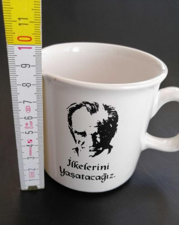 CHP Kartal Porselen Kupa - Çay Kahve Fincanı - 2