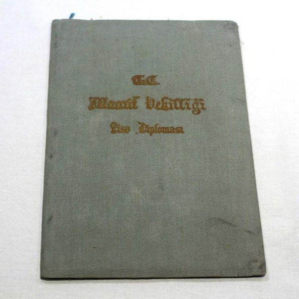 Antika Maarif Vekilliği Lise Diploması - Sert Kapak ürün görseli