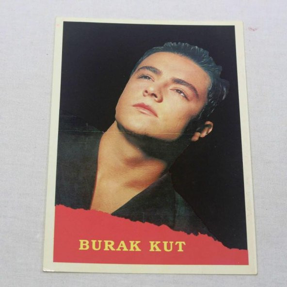 Yakışıklı Burak Kut Kartpostal - Büyük Boy