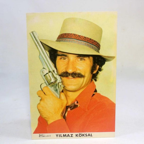 Yılmaz Köksal Kartpostal - Büyük Boy - 23 cm X 15.5 cm