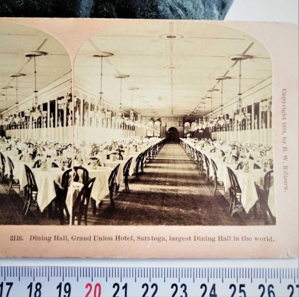 Dining Hall, Grand Union Hotel, Saratatoga,Largest , Neue Photographische Gesellschaft NPG - 2