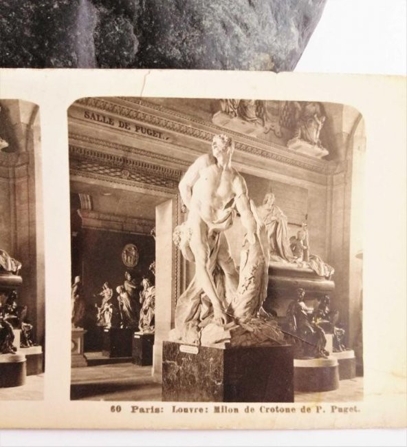 Paris Louvre Müzesi Milon De Crotone Neue Photographische Gesellschaft NPG - 2