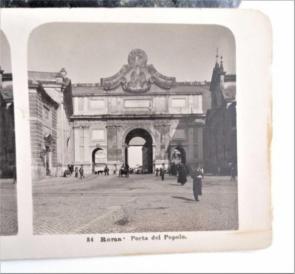 Roma Porta Del Popolo Neue Photographische Gesellschaft NPG - 2