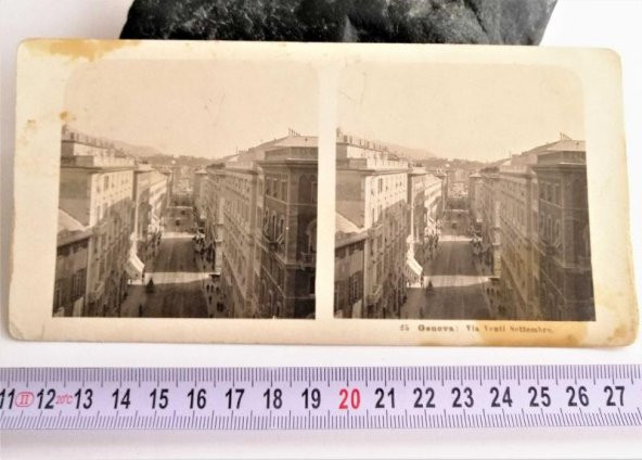 Genova Via Venti Settembre Neue Photographische Gesellschaft NPG