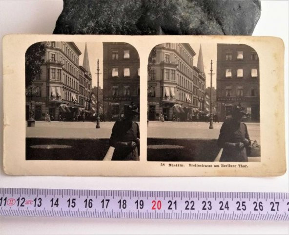 Stettin Breite Straße Am Berliner Tor Neue Photographische Gesellschaft NPG - 1