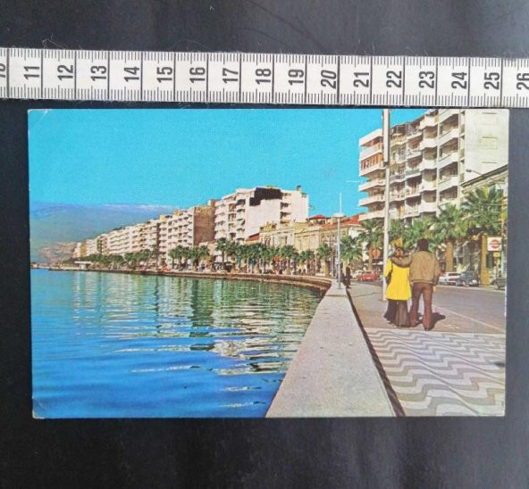 Eskilerden Kartpostal İzmir Alsancak Kordon Kartpostal İzmir