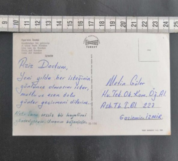 Eskilerden Kartpostal İzmir Alsancak Kordon Kartpostal İzmir - 2