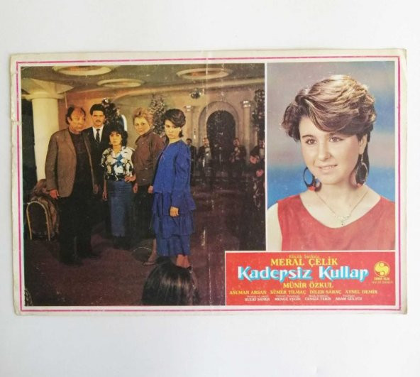 Büyük Boy Yeşil Çam Film Kartpostalları Koleksiyonluk Film Afişi Münir Özkul LOT 2