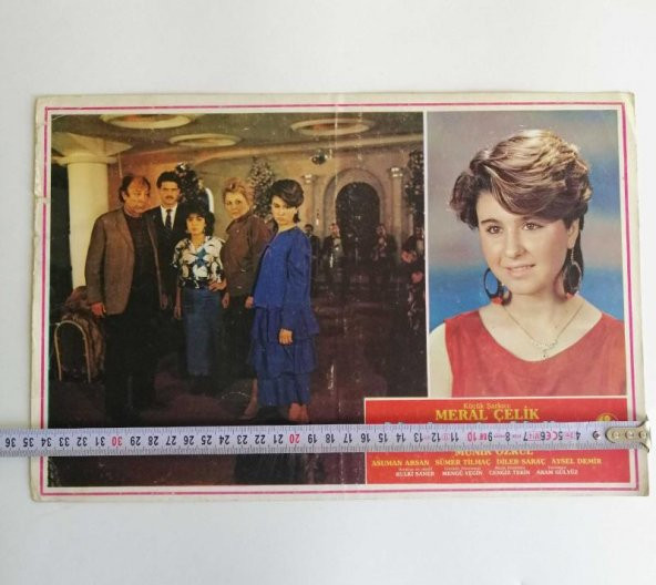 Büyük Boy Yeşil Çam Film Kartpostalları Koleksiyonluk Film Afişi Münir Özkul LOT 2 - 2
