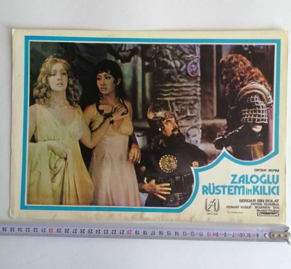 Büyük Boy Yeşil Çam Film Kartpostalları Koleksiyonluk Film Afişi Zaloğlu no 2