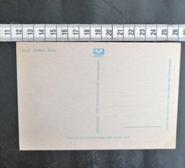 Eskilerden Kartpostal İstanbul Kartpostal no 6 - 2